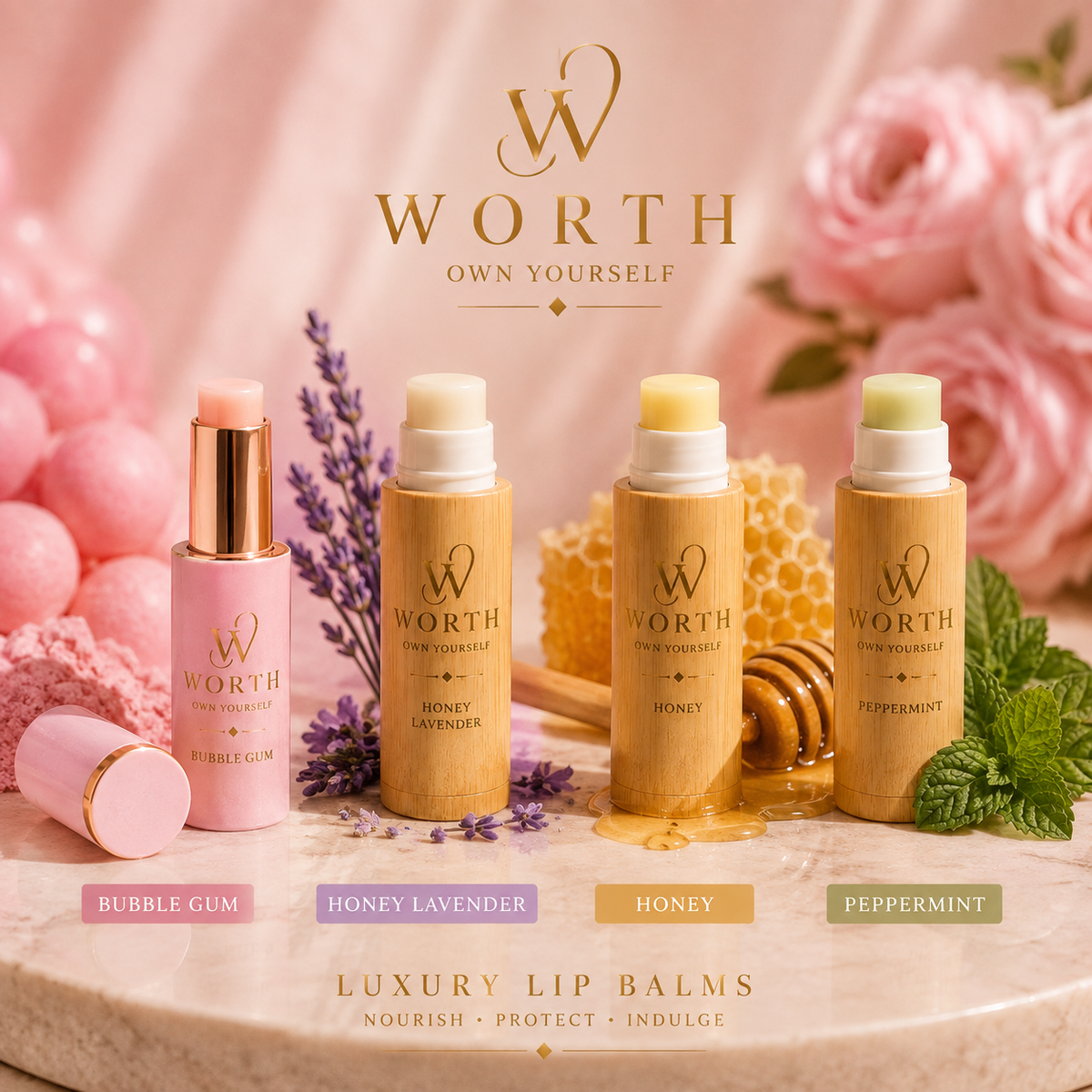 Worth Luxury Lip Balm